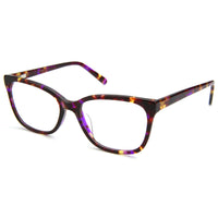 Thumbnail for Women Insignia Eyeglasses: Mila - Purple - SpecSMART Eye Clinic (Diagonal View)