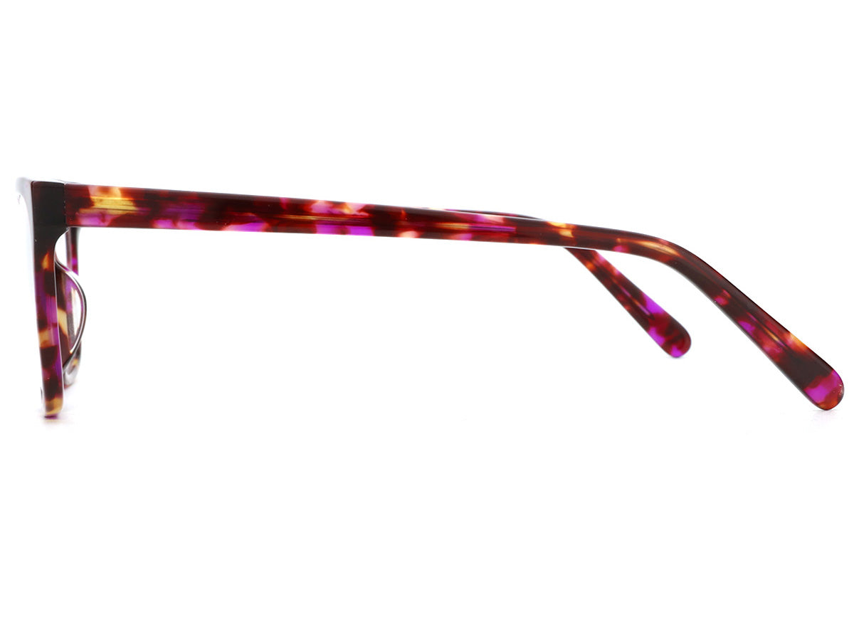 Women Insignia Eyeglasses: Mila - Purple - SpecSMART Eye Clinic (Side View)