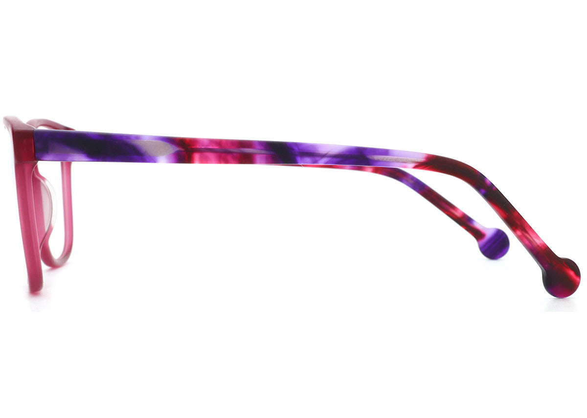 Women Calypso Eyeglasses: Aria- Pink - SpecSMART Eye Clinic (Side View)