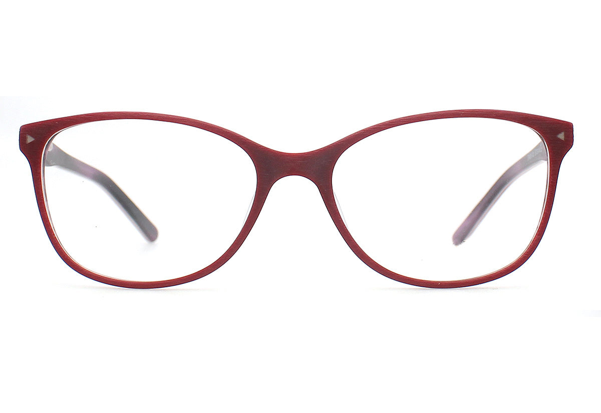 Women Access Eyeglasses: Regan Red - SpecSMART Eye Clinic (Front View)