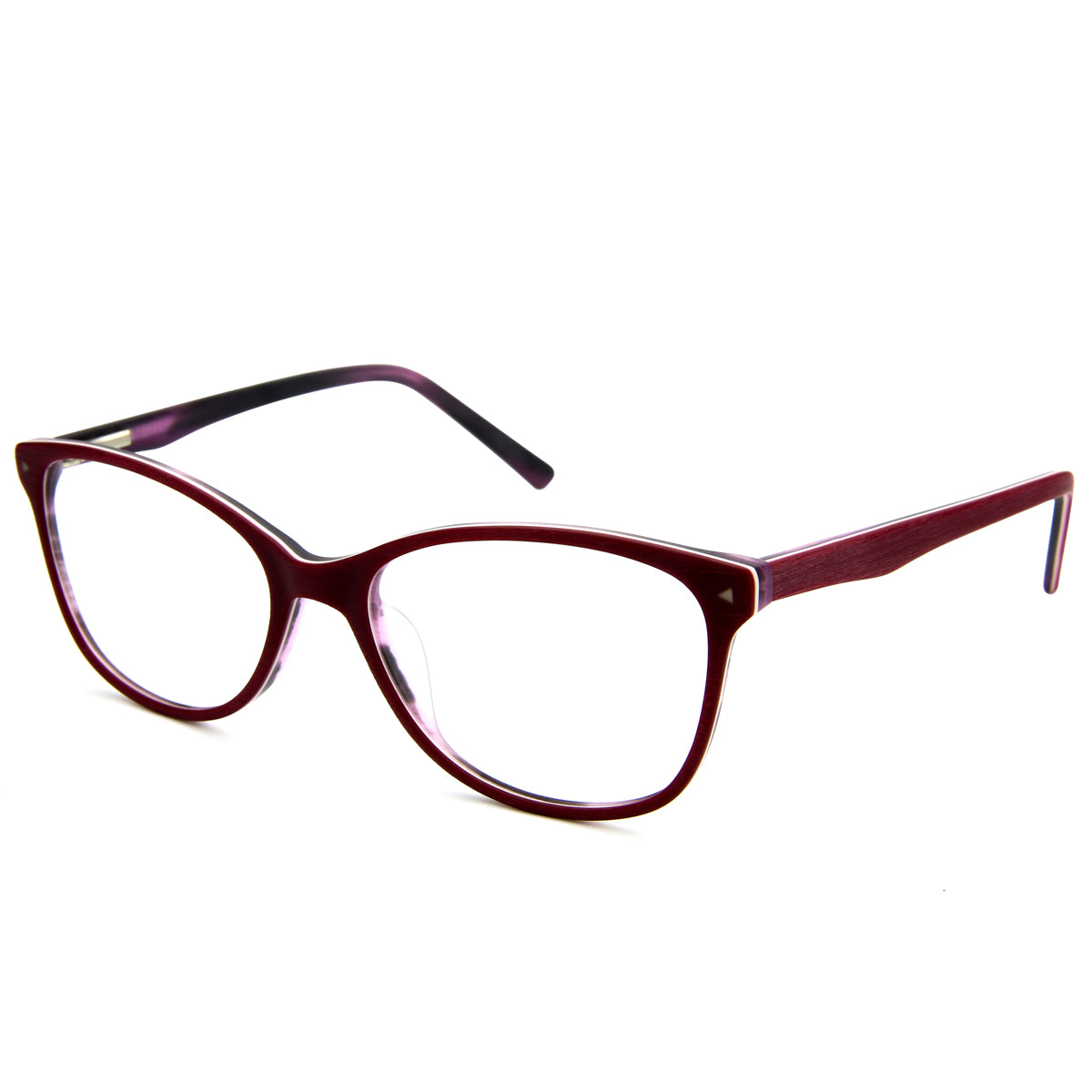 Women Access Eyeglasses: Regan Red - SpecSMART Eye Clinic (Diagonal View)