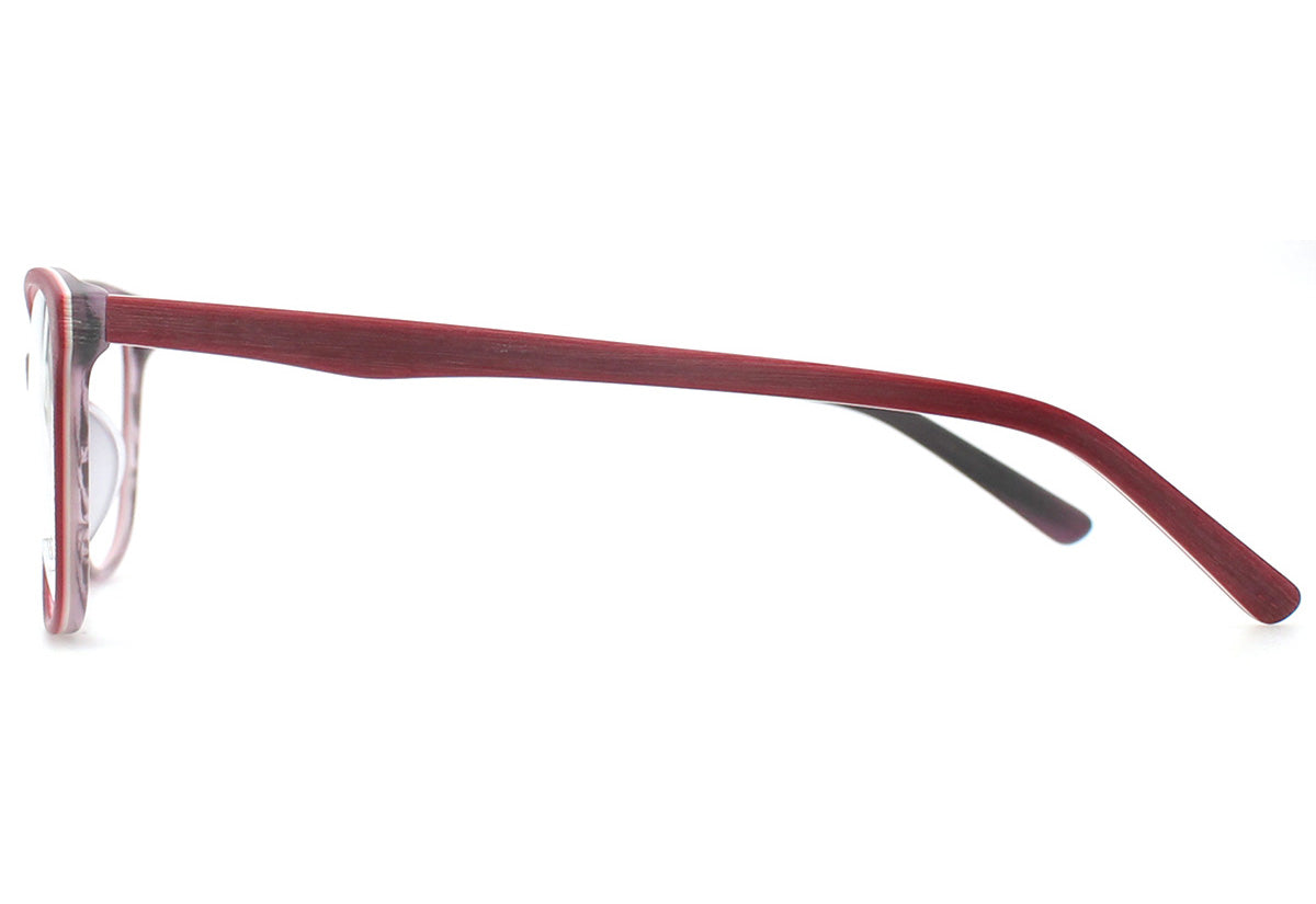 Women Access Eyeglasses: Regan Red - SpecSMART Eye Clinic (Side View)