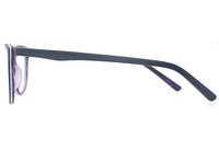 Thumbnail for Women Access Eyeglasses: Regan Blue - SpecSMART Eye Clinic (Side View)