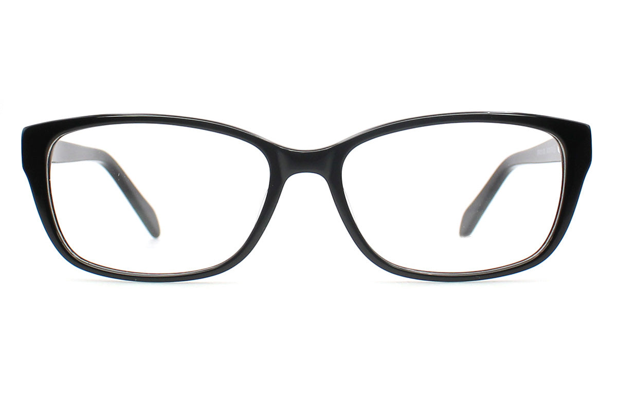 Women Calypso Eyeglasses: Parker -Black - SpecSMART Eye Clinic (Front View)