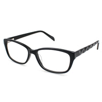 Thumbnail for Women Calypso Eyeglasses: Parker -Black - SpecSMART Eye Clinic (Diagonal View)