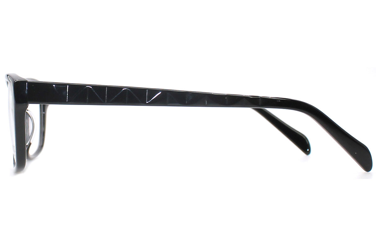 Women Calypso Eyeglasses: Parker -Black - SpecSMART Eye Clinic (Side View)