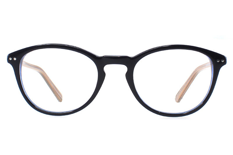 Men Calypso Eyeglasses: Durand - Black & Blue - SpecSMART Eye Clinic (Front View)