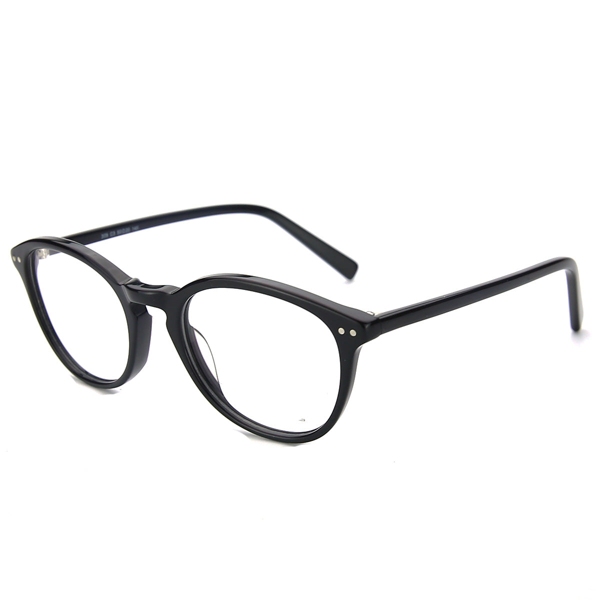 Men Calypso Eyeglasses: Durand - Black - SpecSMART Eye Clinic (Diagonal View)