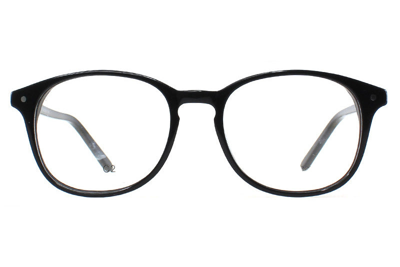 Men Insignia Eyeglasses: Wilkie - Black - SpecSMART Eye Clinic (Front View)