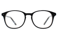 Thumbnail for Men Insignia Eyeglasses: Wilkie - Black - SpecSMART Eye Clinic (Front View)