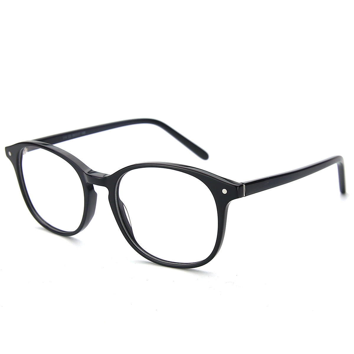 Men Insignia Eyeglasses: Wilkie - Black - SpecSMART Eye Clinic (Diagonal View)