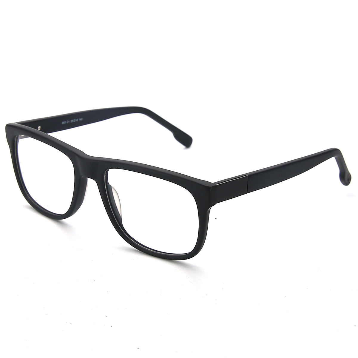 Men Calypso Eyeglasses: Ainsley - Black - SpecSMART Eye Clinic (Diagonal View)