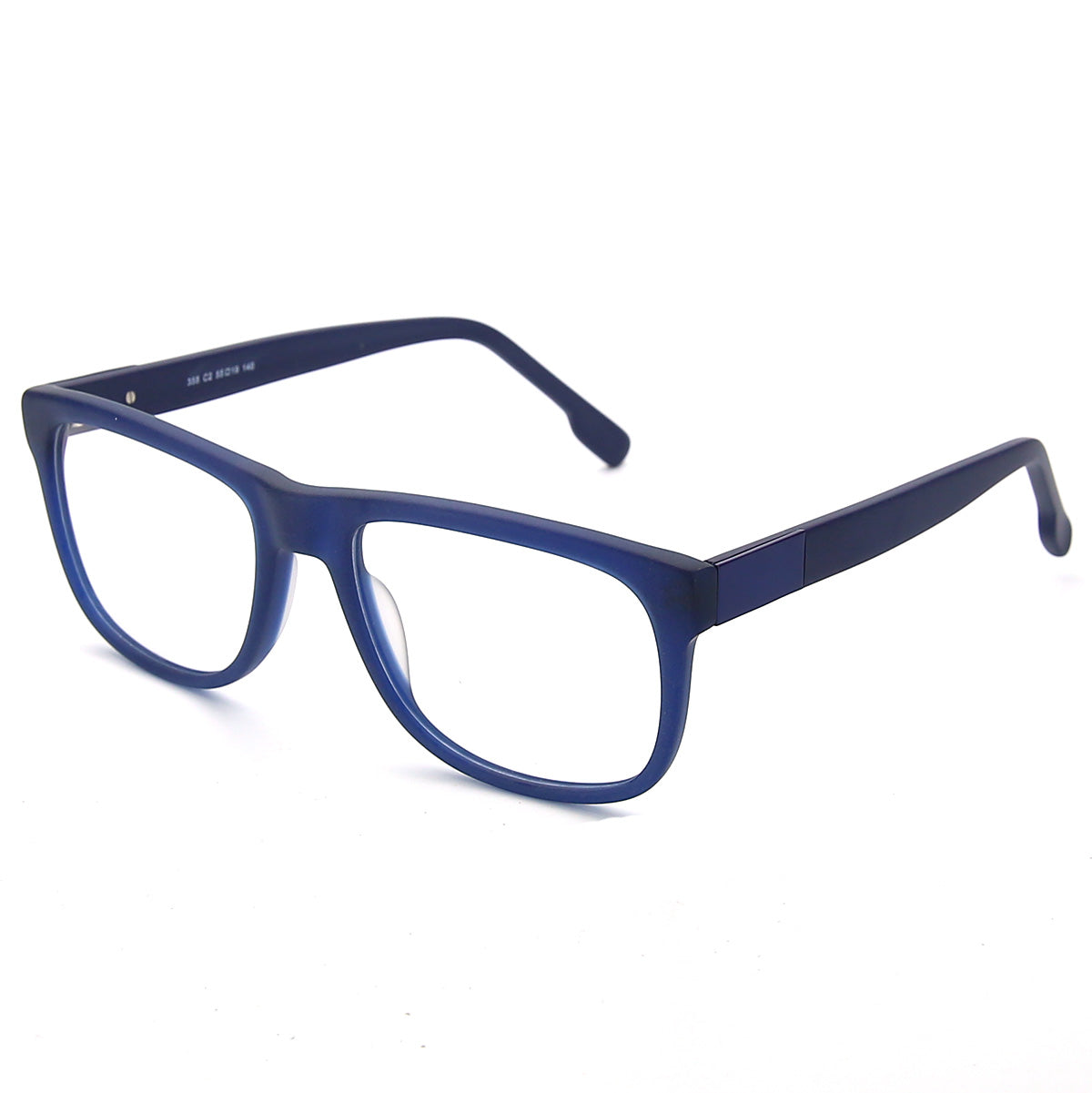 Men Calypso Eyeglasses: Ainsley -Blue - SpecSMART Eye Clinic (Diagonal View)