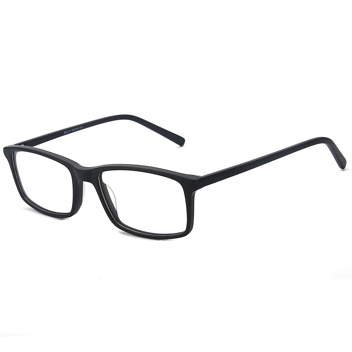 Men Vista :Baker - Black SpaceSMART eye clinic diagonal View