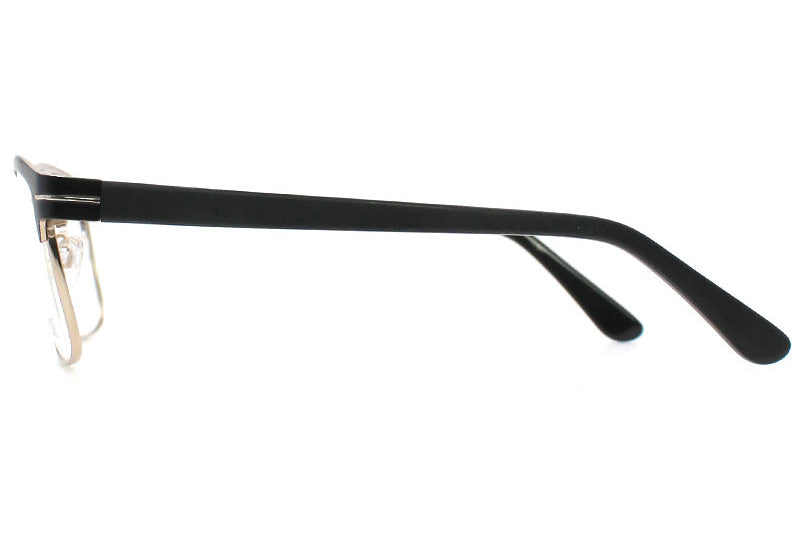 Men Insignia Eyeglasses: Kim - Black & Gold - SpecSMART Eye Clinic (Side View)