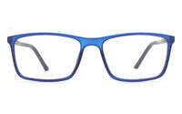 Thumbnail for Men Calypso Eyeglasses: Robbie-Blue - SpecSMART Eye Clinic (Front View)