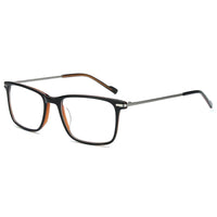 Thumbnail for Men Calypso Eyeglasses: Keane Black - SpecSMART Eye Clinic (Diagonal View)