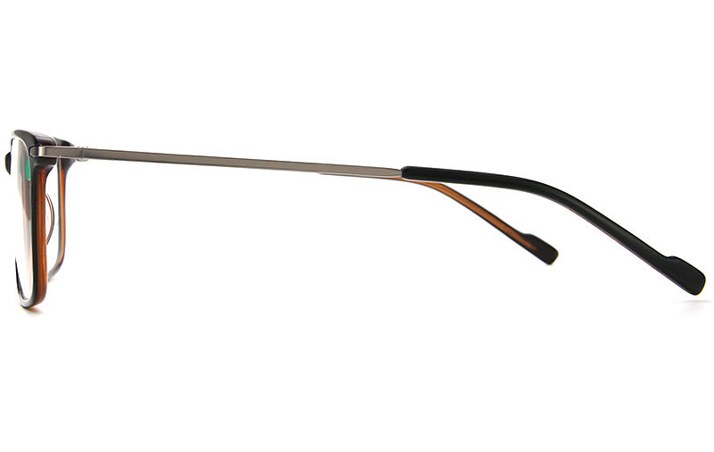 Men Calypso Eyeglasses: Keane Black - SpecSMART Eye Clinic (Side View)