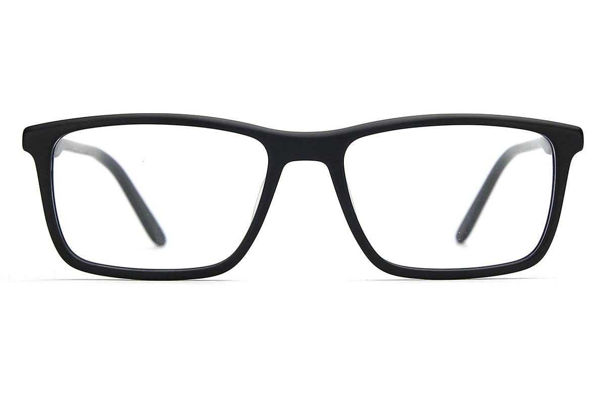 Men Insignia Eyeglasses: Gavin - Black - SpecSMART Eye Clinic (Front View)