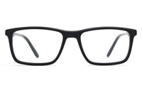 Thumbnail for Men Insignia Eyeglasses: Gavin - Black - SpecSMART Eye Clinic (Front View)