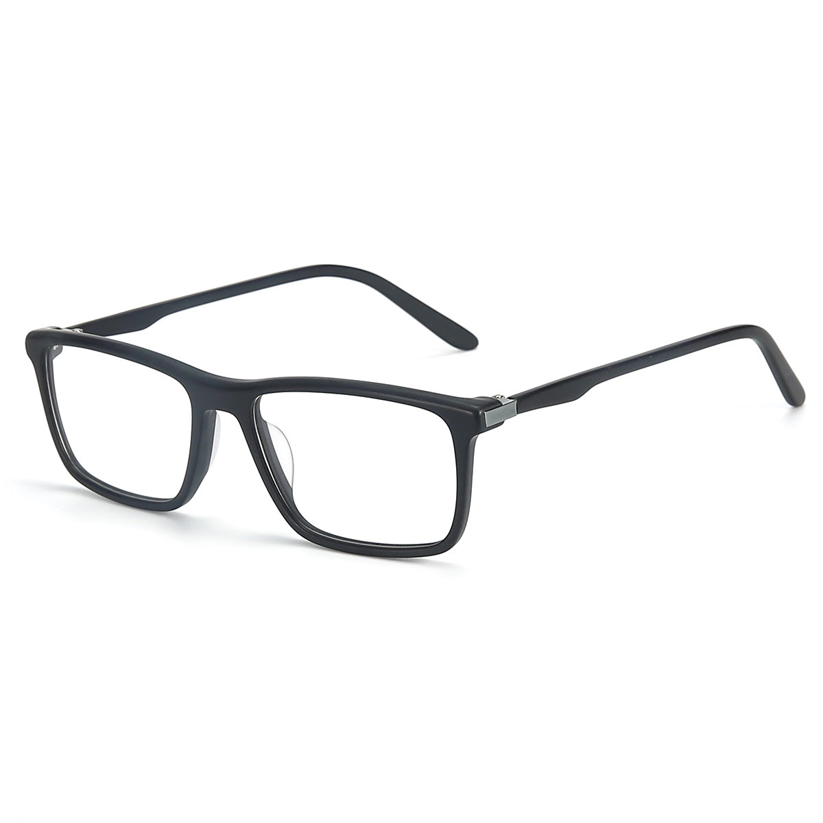 Men Insignia Eyeglasses: Gavin - Black - SpecSMART Eye Clinic (Diagonal View)