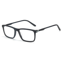 Thumbnail for Men Insignia Eyeglasses: Gavin - Black - SpecSMART Eye Clinic (Diagonal View)