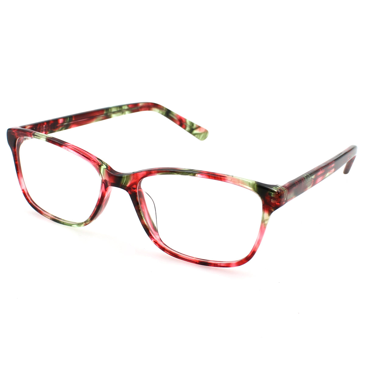 Youth Girl Eyeglasses Next: Azure - Red SpecSMART Eye Clinic (Diagonal View)