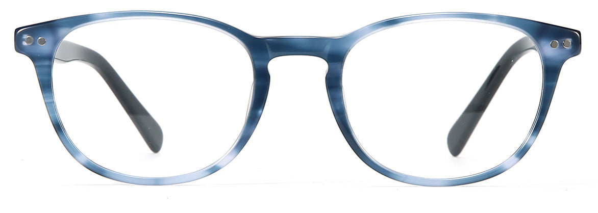 Youth Girls Next Eyeglasses: Eden - Blue SpecSMART Eye Clinic (Front View)