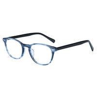 Thumbnail for Youth Girls Next Eyeglasses: Eden - Blue SpecSMART Eye Clinic (Diagonal View)