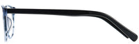Thumbnail for Youth Girls Next Eyeglasses: Eden - Blue SpecSMART Eye Clinic (Side View)