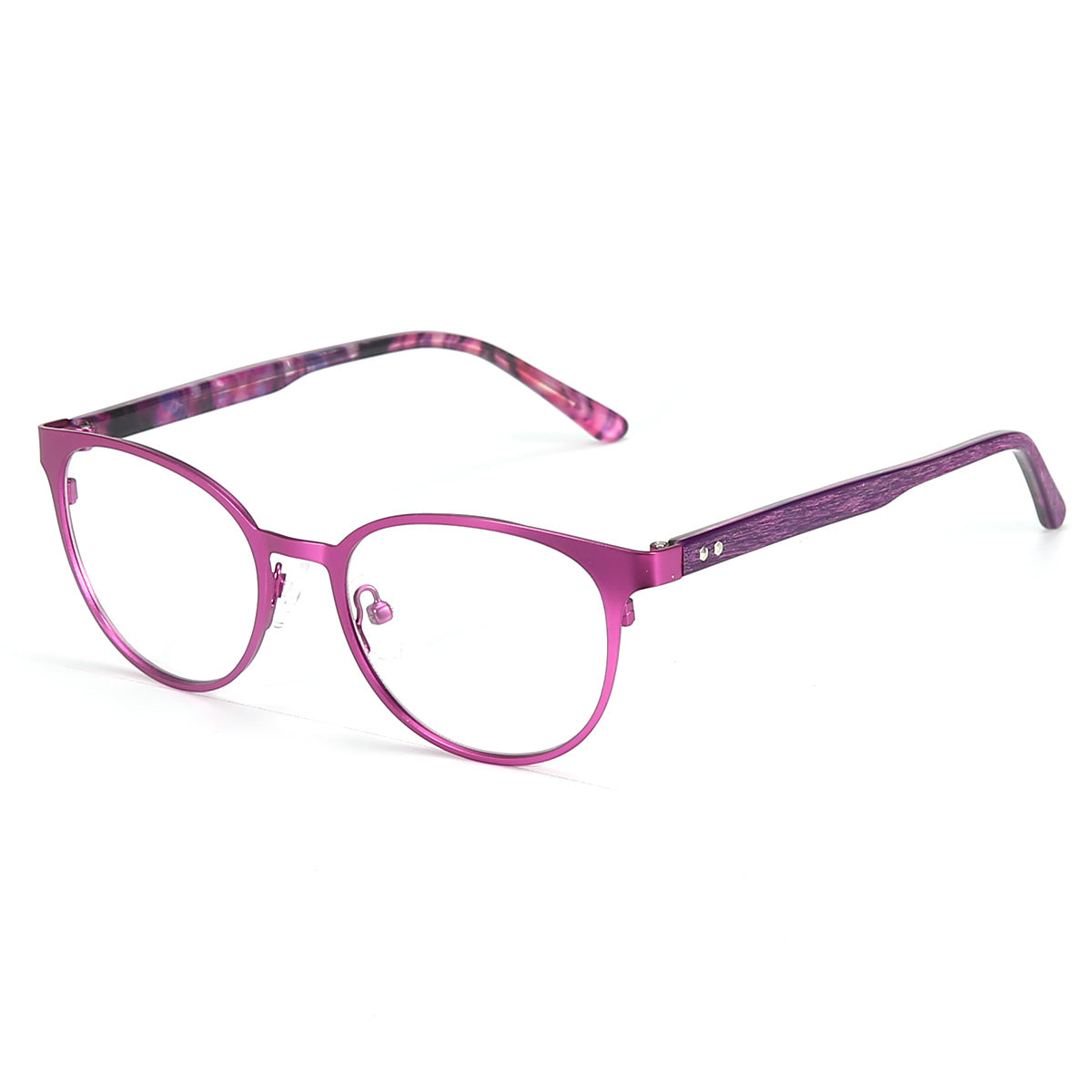 Youth Girls Next Eyeglasses: Remi - Purple SpecSMART Eye Clinic (Diagonal View)