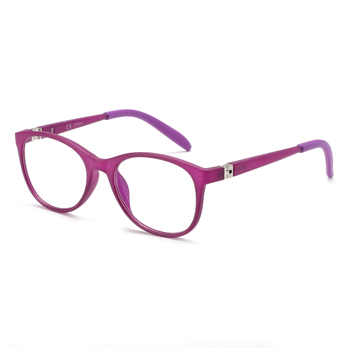 Youth Girls Next Eyeglasses: Pippa - Purple SpecSMART Eye Clinic (Diagonal View)