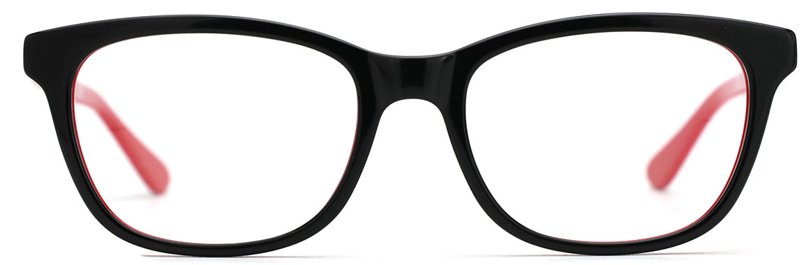 Youth Boys Next Eyeglasses: Devon - Red SpecSMART Eye Clinic (Front View)