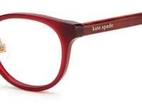 Thumbnail for Youth Girls Kate Spade Eyeglasses: Baina /F - Red SpecSMART Eye Clinic (Zoom View)