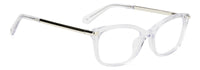 Thumbnail for Youth Girls Kate Spade Eyeglasses: Vicenza - Crystal(2) SpecSMART Eye Clinic (Diagonal View)