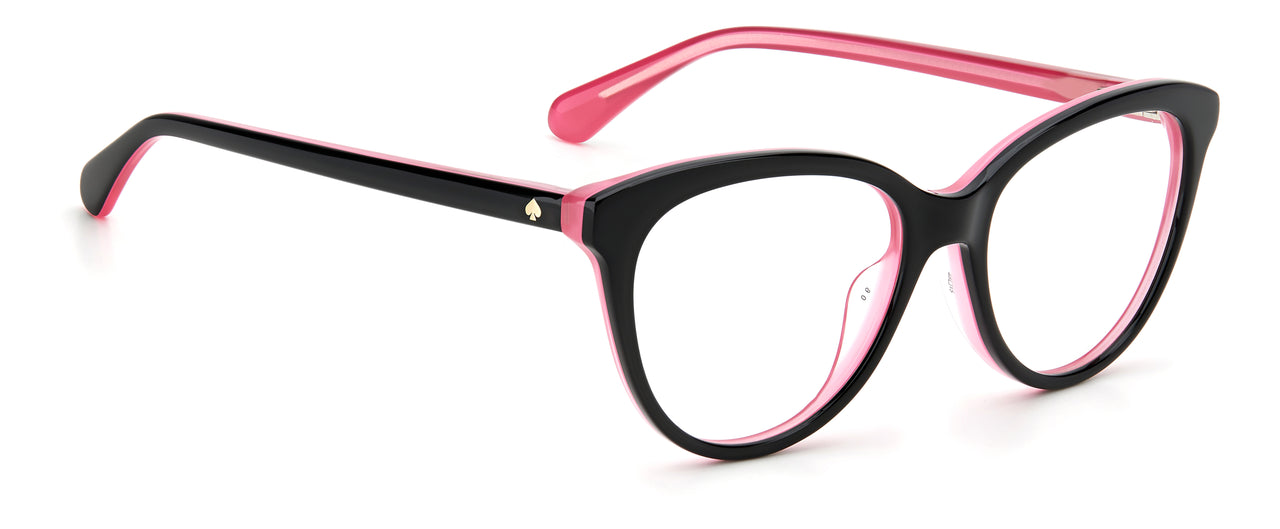 Youth Girls Kate Spade Eyeglasses: Paris - Black(2) SpecSMART Eye Clinic (Diagonal View)