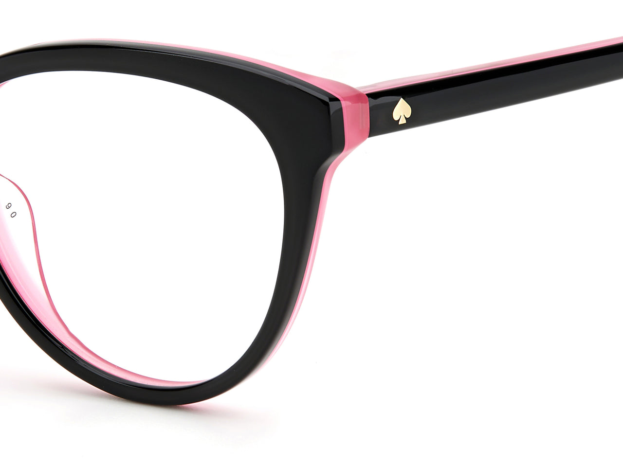 Youth Girls Kate Spade Eyeglasses: Paris - Black SpecSMART Eye Clinic (Zoom View)
