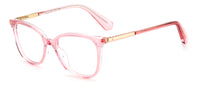 Thumbnail for Youth Girls Kate Spade Eyeglasses: Tahlia - Pink SpecSMART Eye Clinic (Diagonal View)