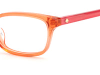 Thumbnail for Youth Girls Kate Spade Eyeglasses: Abbeville - Red SpecSMART Eye Clinic (Zoom View)