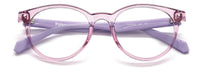 Thumbnail for Youth Unisex Polaroid Eyeglasses: PLD D814 - Lilac Violet(2) SpecSMART Eye Clinic (Front View)