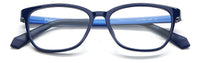 Thumbnail for Youth Girls Polaroid Eyeglasses: PLD D826 - Blue Azure(2) SpecSMART Eye Clinic (Front View)