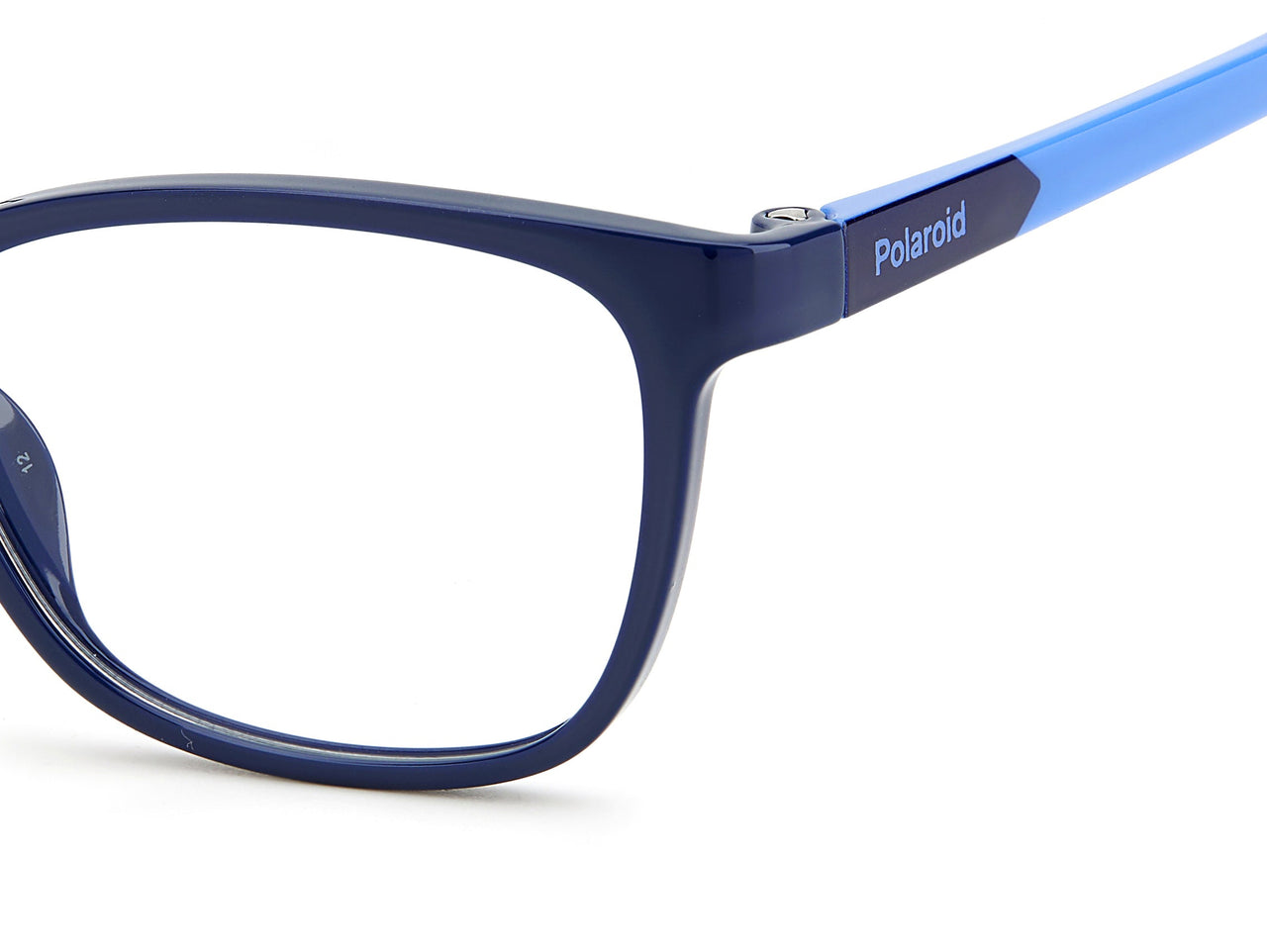 Youth Girls Polaroid Eyeglasses: PLD D826 - Blue Azure SpecSMART Eye Clinic (Zoom View)