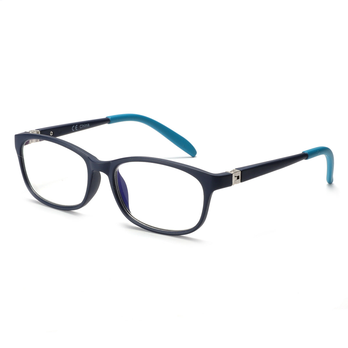 Youth Boys Next Eyeglasses: Sander - Blue SpecSMART Eye Clinic (Diagonal View)