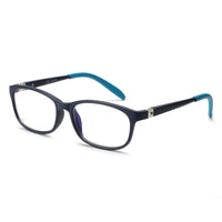 Thumbnail for Youth Boys Next Eyeglasses: Sander - Blue SpecSMART Eye Clinic (Diagonal View)