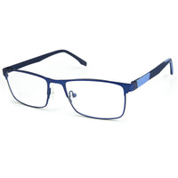 Thumbnail for Youth Boys Next Eyeglasses: Huxley - Blue SpecSMART Eye Clinic (Diagonal View)