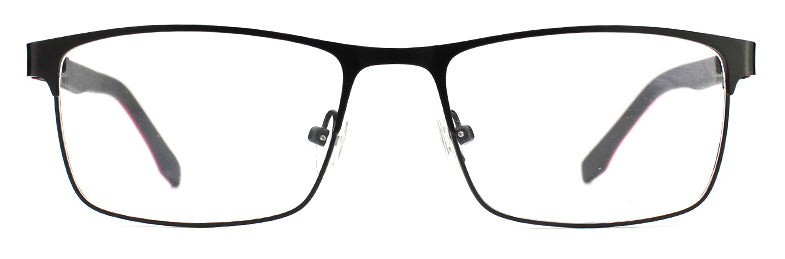 Youth Boys Next Eyeglasses: Huxley - Black SpecSMART Eye Clinic (Front View)