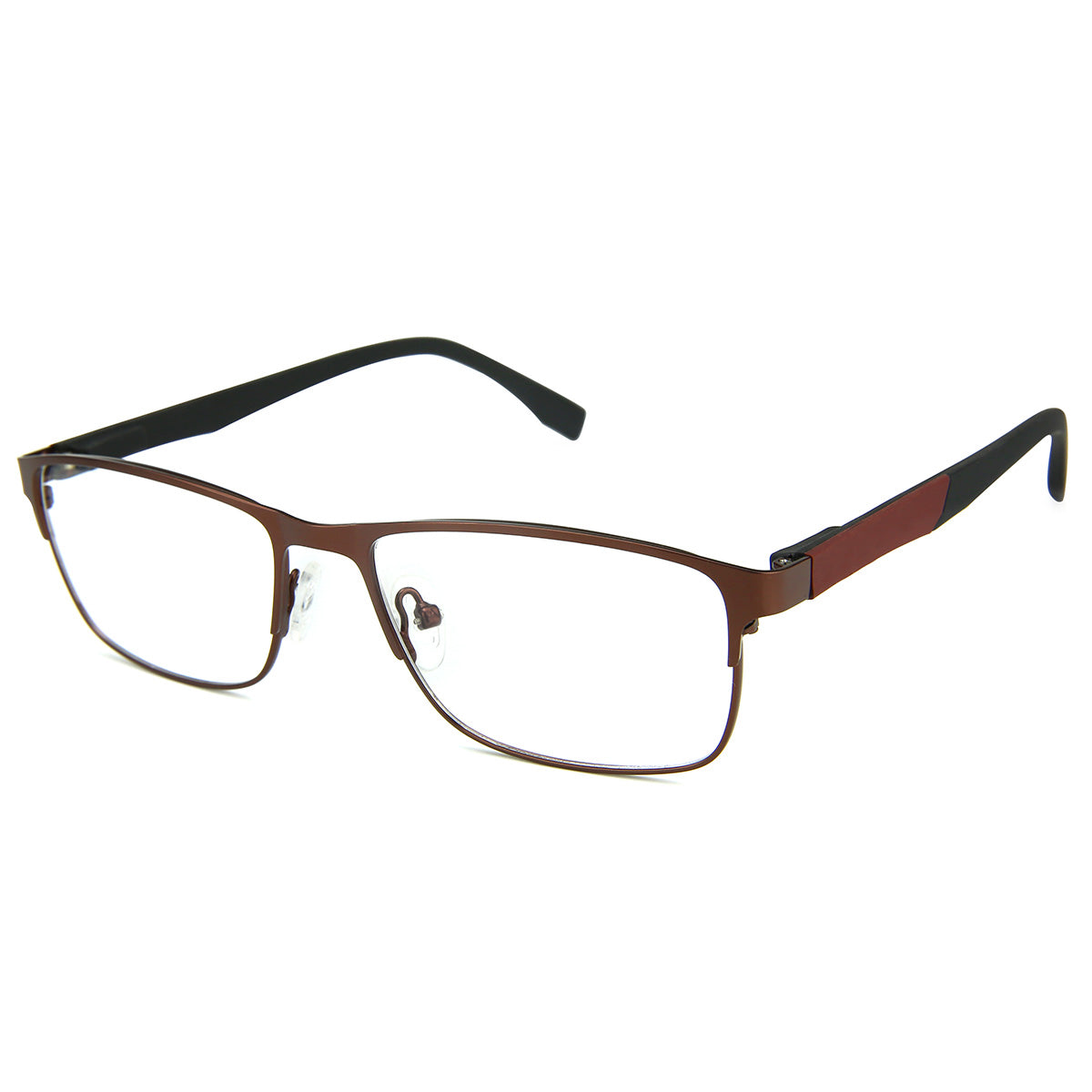 Youth Boy Eyeglasses Next: Anton - Brown SpecSMARTEye Clinic (Diagonal View)