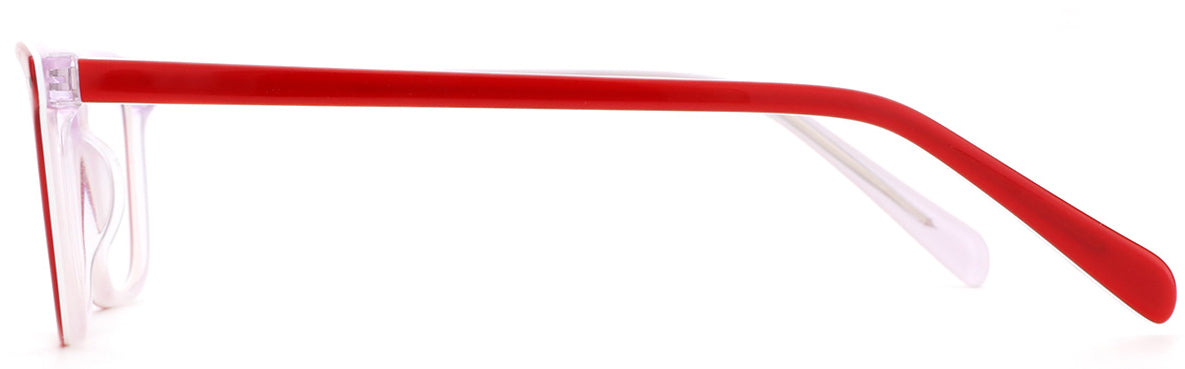 Youth Boys Next Eyeglasses: Rory - Red SpecSMART Eye Clinic (Side View)