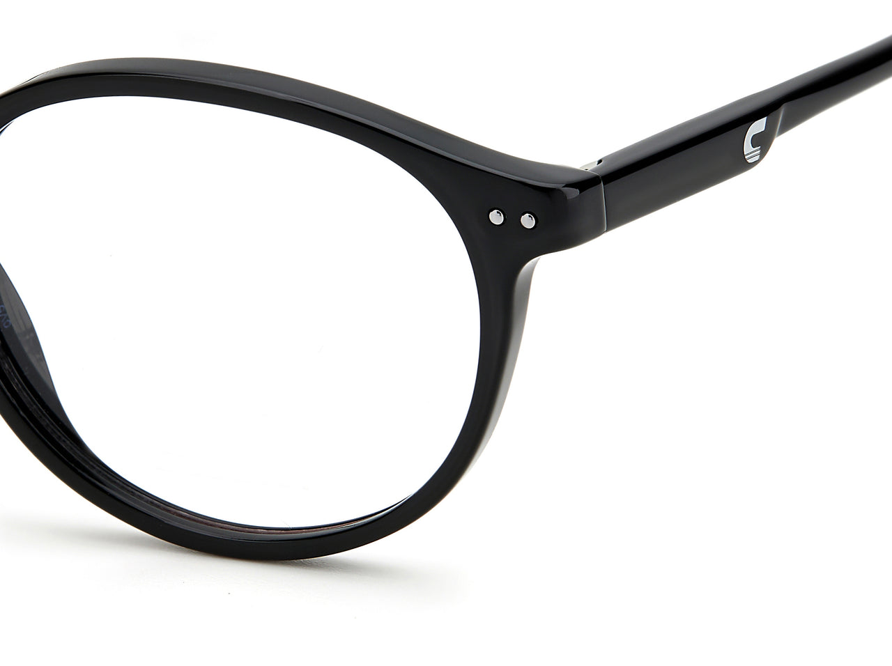 Youth Unisex Carrera Eyeglasses: Carrera 2026T - Black SpecSMART Eye Clinic (Zoom View)