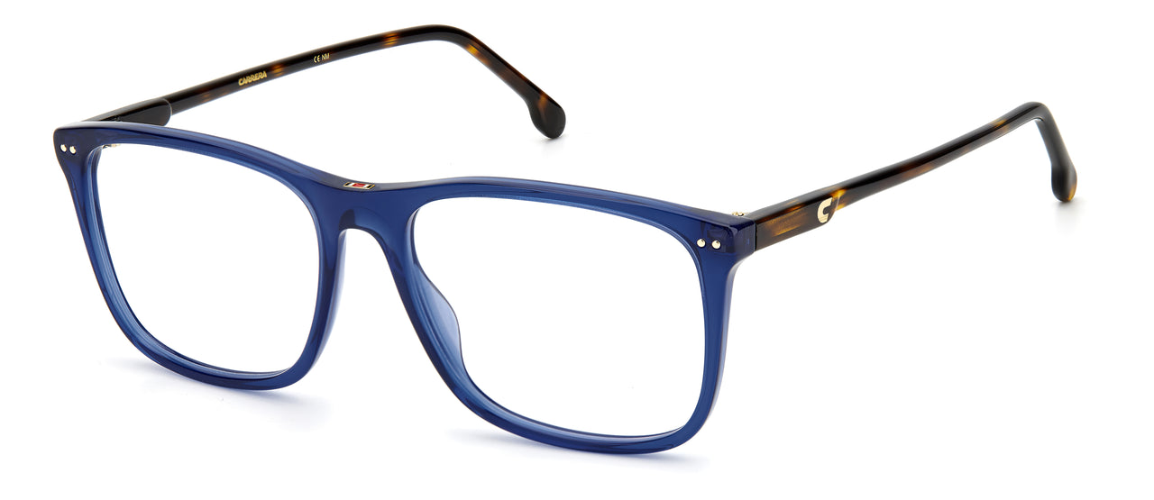 Youth Unisex Carrera Eyeglasses: Carrera 2035T - Blue SpecSMART Eye Clinic (Diagonal View)